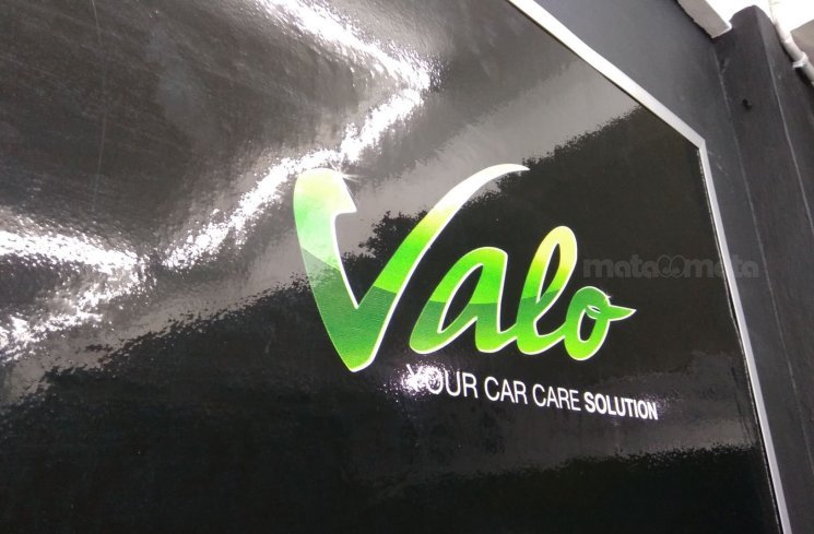 Logo Valo Car Care. (Mobimoto.com/Praba Mustika)