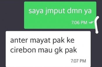 Sopir ojol dapat orderan nggak biasa. (Instagram/dramaojol.id)