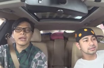 Armand Maulana dan Raffi Ahmad. (YouTube/Armand Maulana)