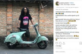 Vespa Butut Ini Dijual Rp 355 Juta, Faktanya Bikin Kaget. (Instagram/puput_yuwana)