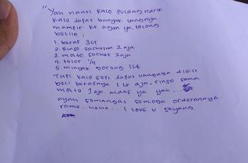 Surat Dari Istri Pengemudi Ojol Ini Bikin Terenyuh. (Instagram/dramaojol.id)