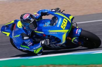 Motor Suzuki dalam ajang MotoGP. (motogp.com)