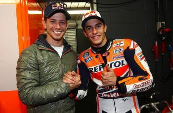 Casey Stoner dan Marc Marquez. (motorsport.com)