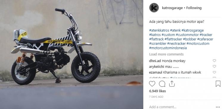 Project mini custom. (Instagram/@katrosgarage)