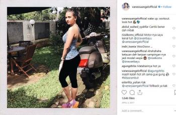 Koleksi kendaraan Vanessa Angel. (Instagram/@vanessaangelofficial)