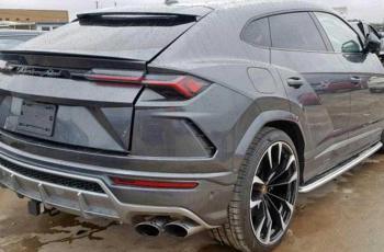 Bagian belakang Lamborghini Urus. (motor1)