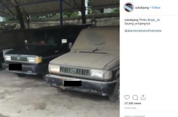 Deretan Kijang teronggok sia-sia. (Instagram/@sukakijang)
