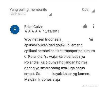 Drama aplikasi Go-Pay ala netizen Indonesia. (Google Play Store)