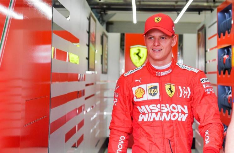 Mick Schumacher. (Twitter/@f1)