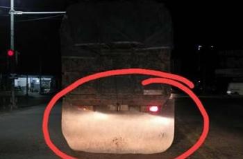 Mud guard truk. (Facebook/Motuba)