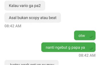 Curhatan ojol nyaris kena motor shaming (Facebook/Wildan Aroyani)