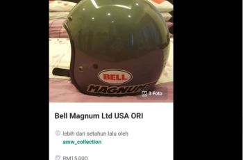 Harga helm Bell Magnum (Facebook)