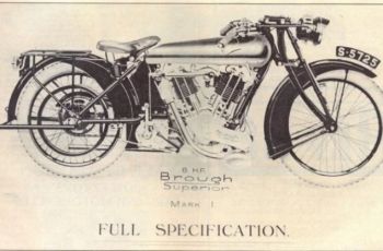 Prototype Brough SS100. (silodrome.com)
