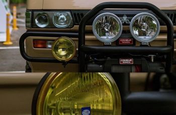 Mitsubishi Delica lawas yang dimodif ultra gahar. (Facebook/ Kyusha Spirit)