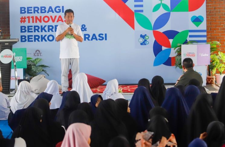 Peringatan hari ulang tahun (HUT) ke-11 Suara.com.