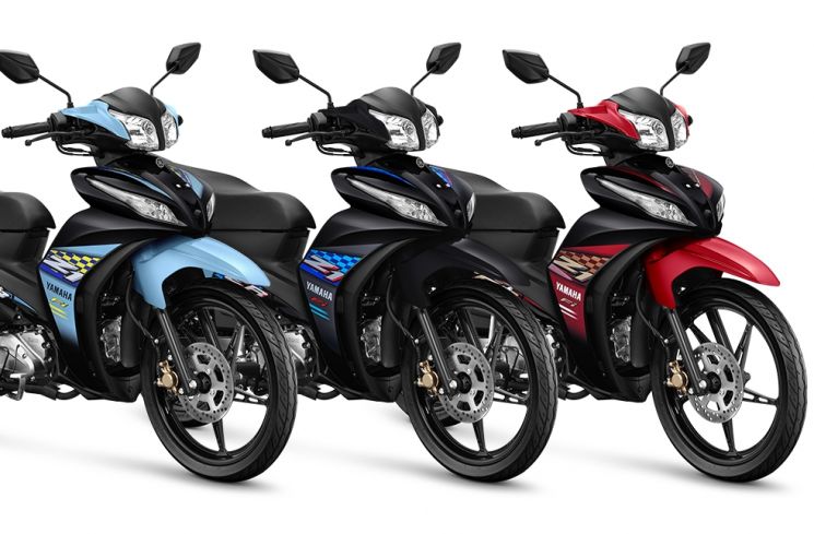 Yamaha Indonesia meluncurkan varian warna dan grafis baru pada Yamaha Jupiter Z1. (Foto: Yamaha)